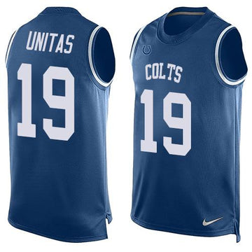 Johnny Unitas Indianapolis Colts royal jersey