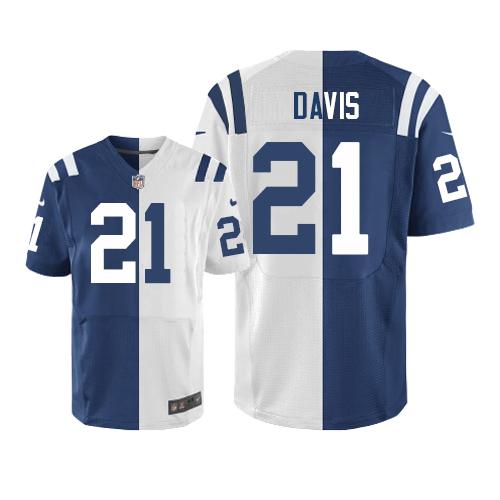 Vontae Davis Indianapolis Colts royal Elite jersey