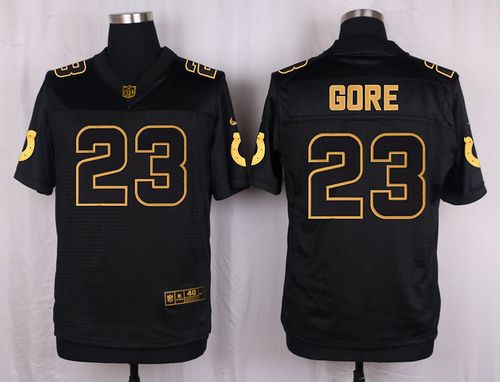 Frank Gore Indianapolis Colts black Gold Collection jersey