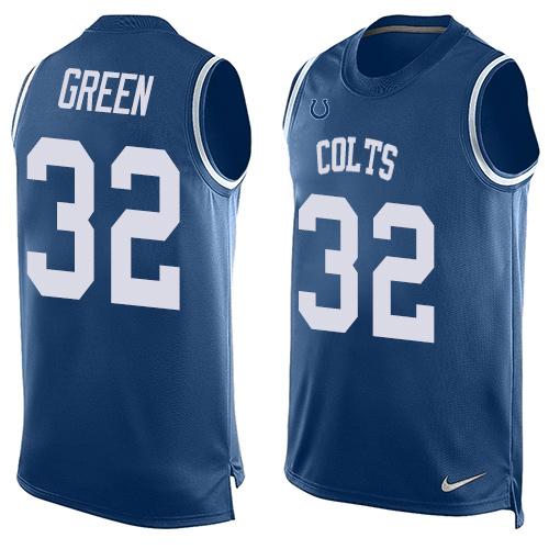 TJ Green Indianapolis Colts royal jersey