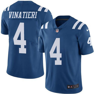 Adam Vinatieri Indianapolis Colts royal jersey
