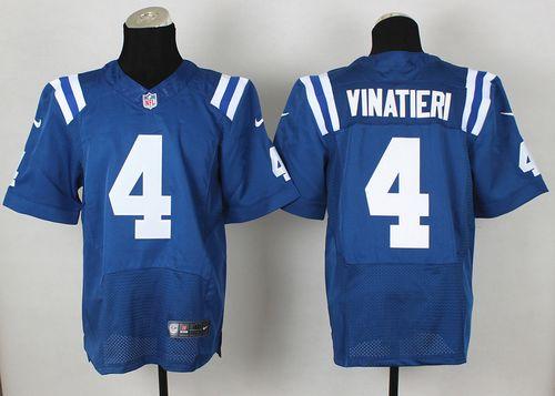 Adam Vinatieri Indianapolis Colts royal Elite jersey