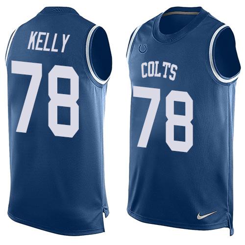 Ryan Indianapolis Colts royal jersey