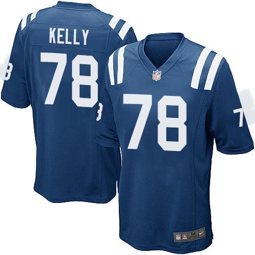 Ryan Indianapolis Colts royal Elite jersey