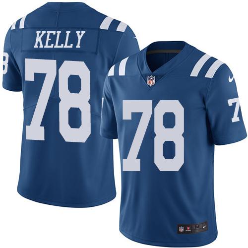 Ryan Indianapolis Colts royal jersey