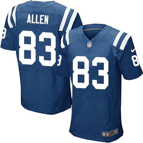 Dwayne Allen Indianapolis Colts royal Elite jersey