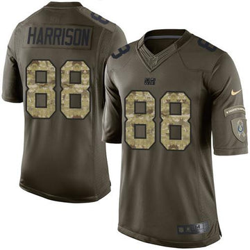 Marvin Harrison Indianapolis Colts green Salute To Service jersey