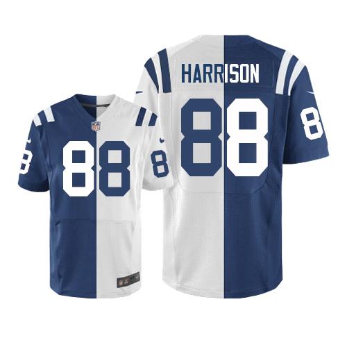 Marvin Harrison Indianapolis Colts royal Elite jersey