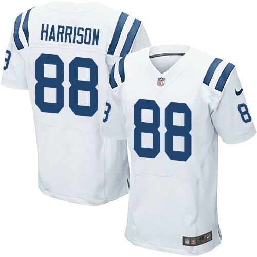 Marvin Harrison Indianapolis Colts white Elite jersey