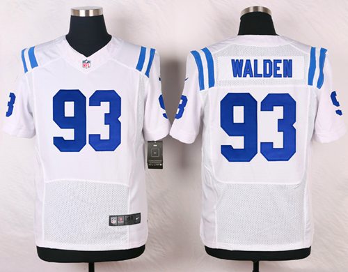Erik Walden Indianapolis Colts white Elite jersey