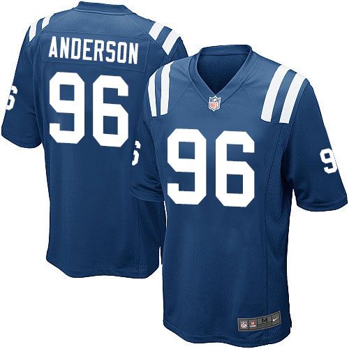 Henry Anderson Indianapolis Colts royal Elite jersey