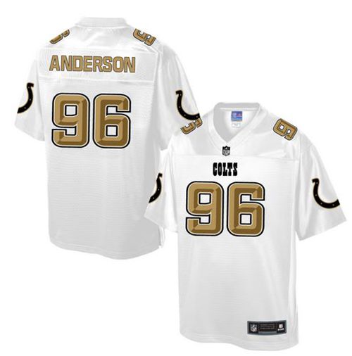 Henry Anderson Indianapolis Colts white Pro Line jersey