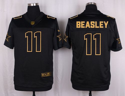 Cole Beasley Dallas Cowboys black Gold Collection jersey