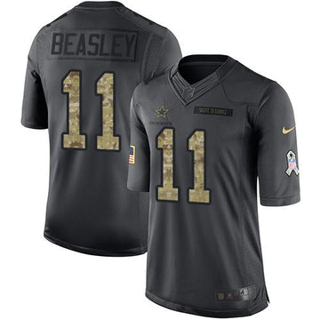Cole Beasley Dallas Cowboys black Salute To Service jersey
