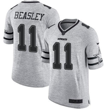 Cole Beasley Dallas Cowboys gray jersey