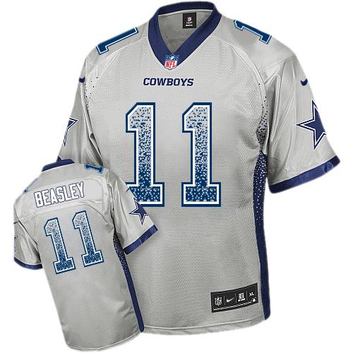 Cole Beasley Dallas Cowboys grey Elite jersey