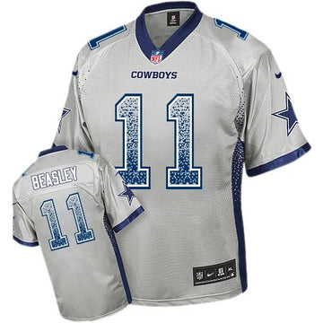 Cole Beasley Dallas Cowboys grey Elite jersey