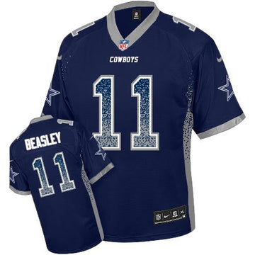 Cole Beasley Dallas Cowboys navy Elite jersey
