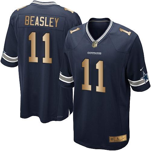 Cole Beasley Dallas Cowboys navy Elite jersey
