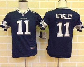 Cole Beasley Dallas Cowboys navy Elite jersey