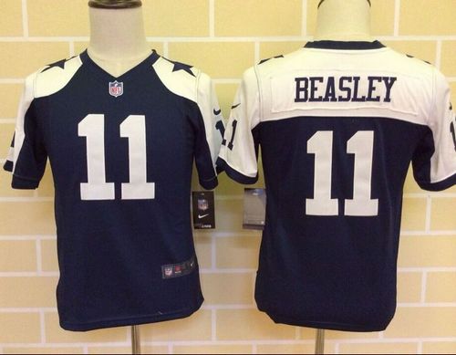 Cole Beasley Dallas Cowboys navy Elite jersey