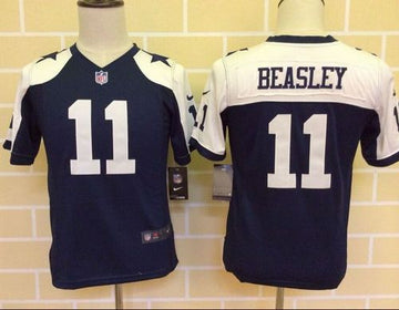Cole Beasley Dallas Cowboys navy Elite jersey