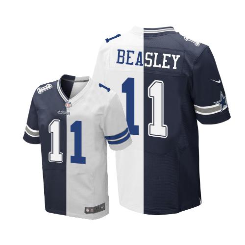 Cole Beasley Dallas Cowboys navy Elite jersey