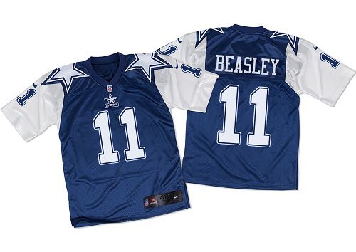 Cole Beasley Dallas Cowboys navy Elite jersey