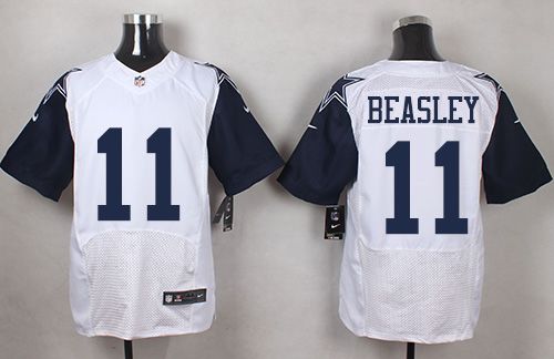 Cole Beasley Dallas Cowboys white Elite jersey