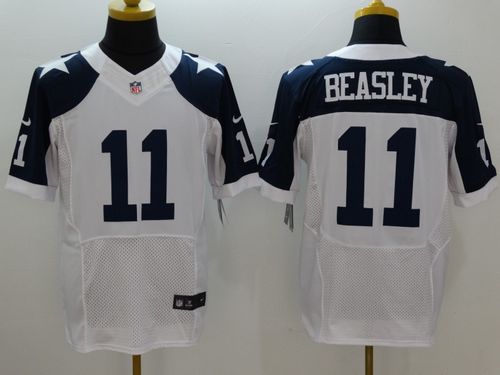 Cole Beasley Dallas Cowboys white Elite jersey