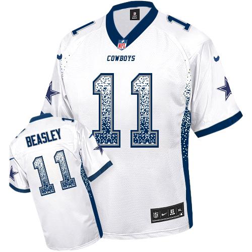 Cole Beasley Dallas Cowboys white Elite jersey