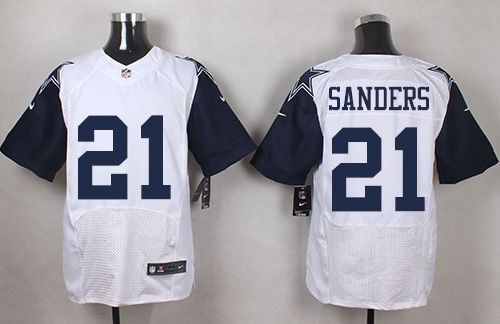 Deion Sanders Dallas Cowboys white Elite jersey