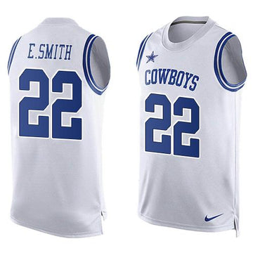 Emmitt Smith Dallas Cowboys white jersey