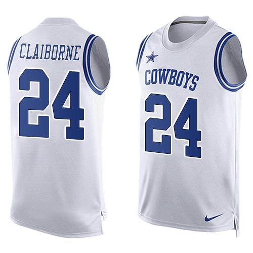Morris Claiborne Dallas Cowboys white jersey