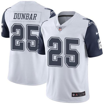 Lance Dunbar Dallas Cowboys white jersey