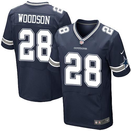 Darren Woodson Dallas Cowboys navy Elite jersey