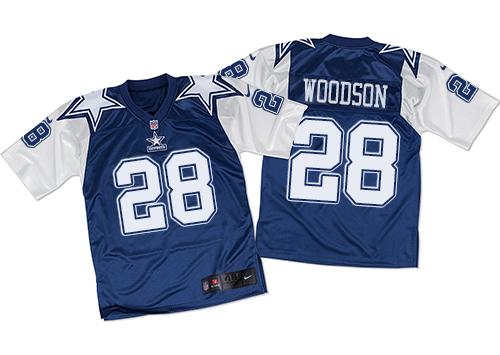 Darren Woodson Dallas Cowboys navy Elite jersey