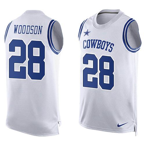 Darren Woodson Dallas Cowboys white jersey