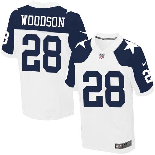 Darren Woodson Dallas Cowboys white Elite jersey