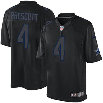 Dak Prescott Dallas Cowboys black jersey