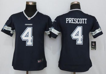 Dak Prescott Dallas Cowboys navy jersey
