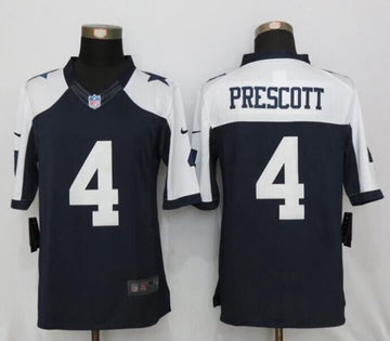 Dak Prescott Dallas Cowboys navy jersey