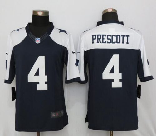 Dak Prescott Dallas Cowboys navy jersey