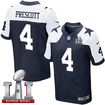 Dak Prescott Dallas Cowboys navy Elite jersey