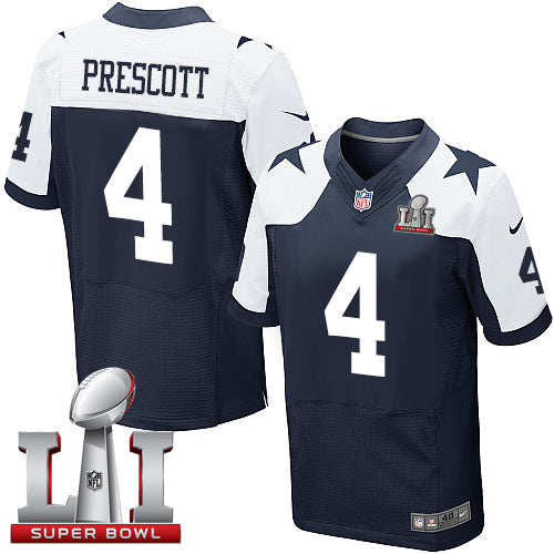 Dak Prescott Dallas Cowboys navy Elite jersey