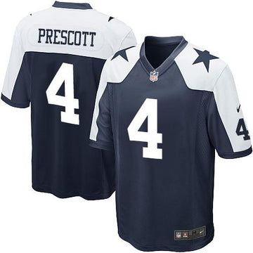 Dak Prescott Dallas Cowboys navy Elite jersey