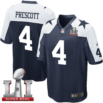 Dak Prescott Dallas Cowboys navy Elite jersey