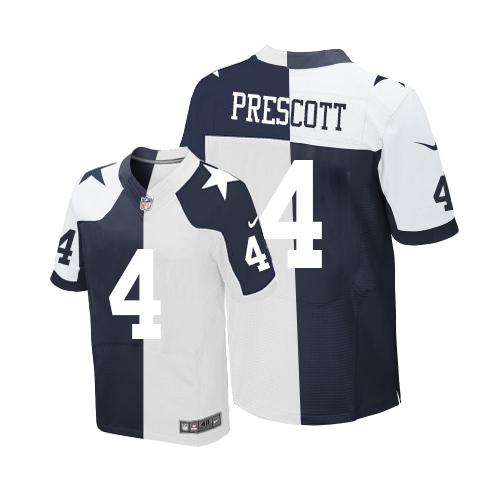 Dak Prescott Dallas Cowboys navy Elite jersey