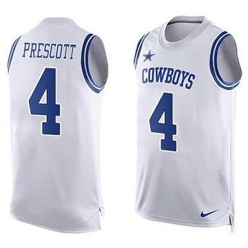 Dak Prescott Dallas Cowboys white jersey