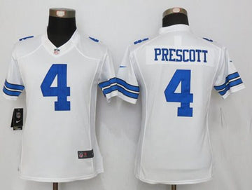 Dak Prescott Dallas Cowboys white jersey